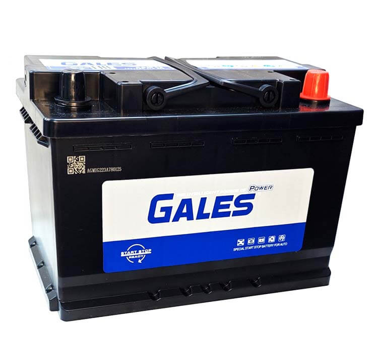 АКБ Gales AGM о.п.R+ 70a/h Евро (AGML3)