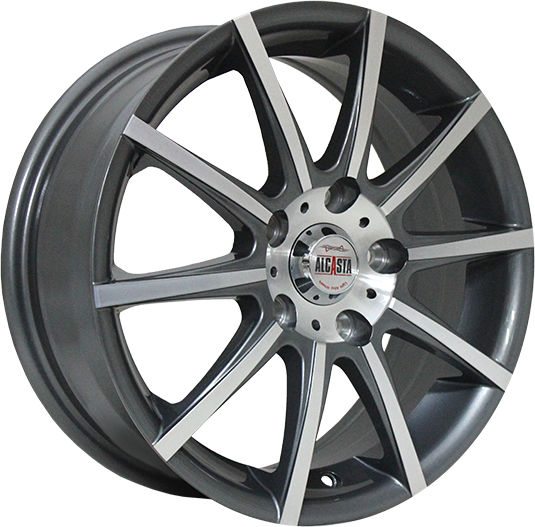 Alcasta M12 GMF 4*100 6xR15 ET43 DIA60.1